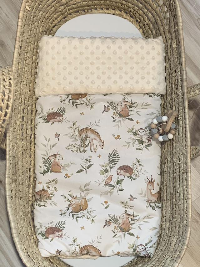 Couverture Hiver animaux de la forêt 