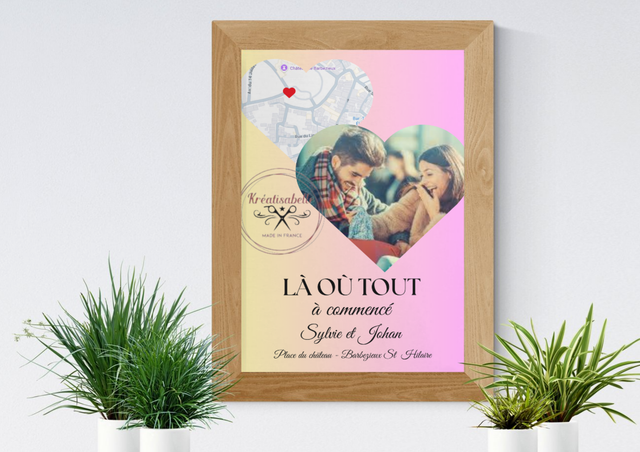 Cadre "Là où tout commence"