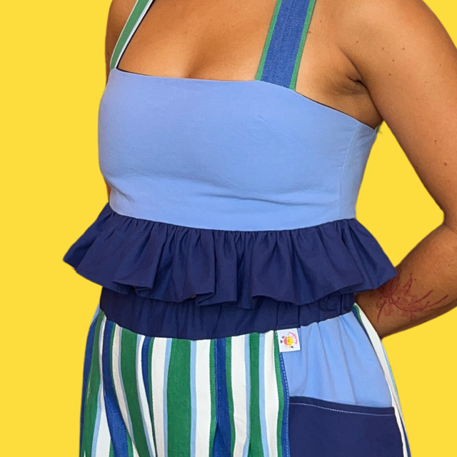 Crop top froufrou - taille 1
