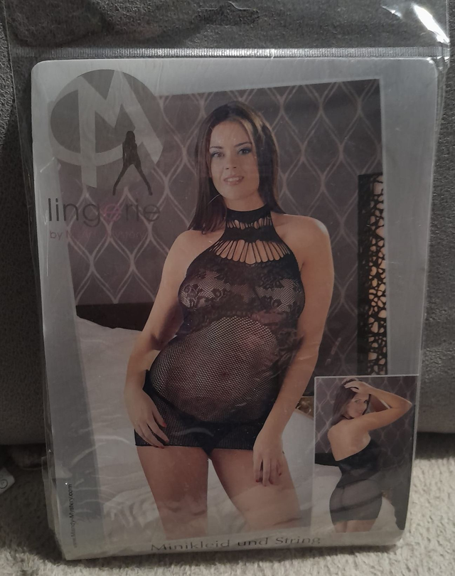 Mini-robe avec string