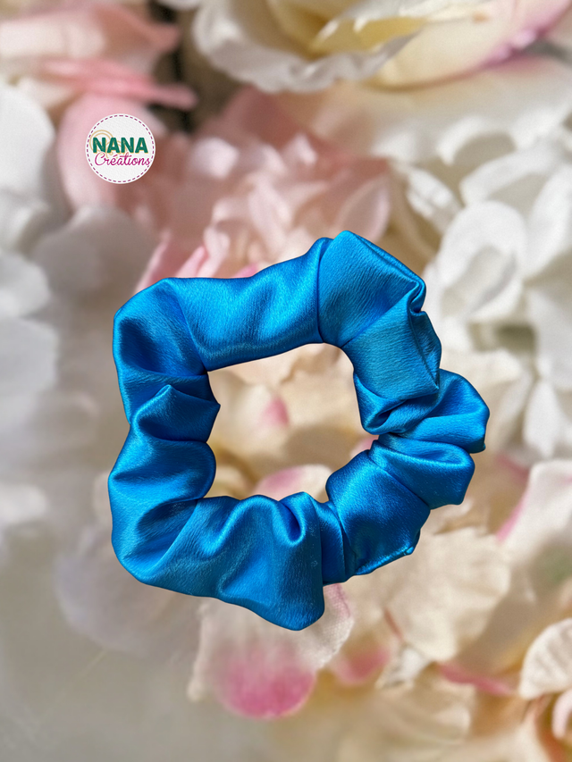 Trio de Chouchous – Ciel (Satin & Wax) – Fait main