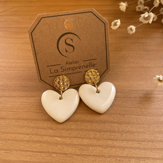 Boucles dâoreilles đ€ CĆur