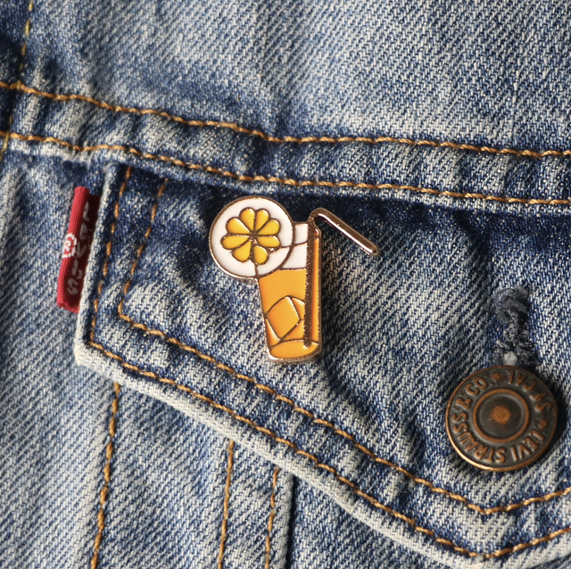 Pin’s jus d’orange