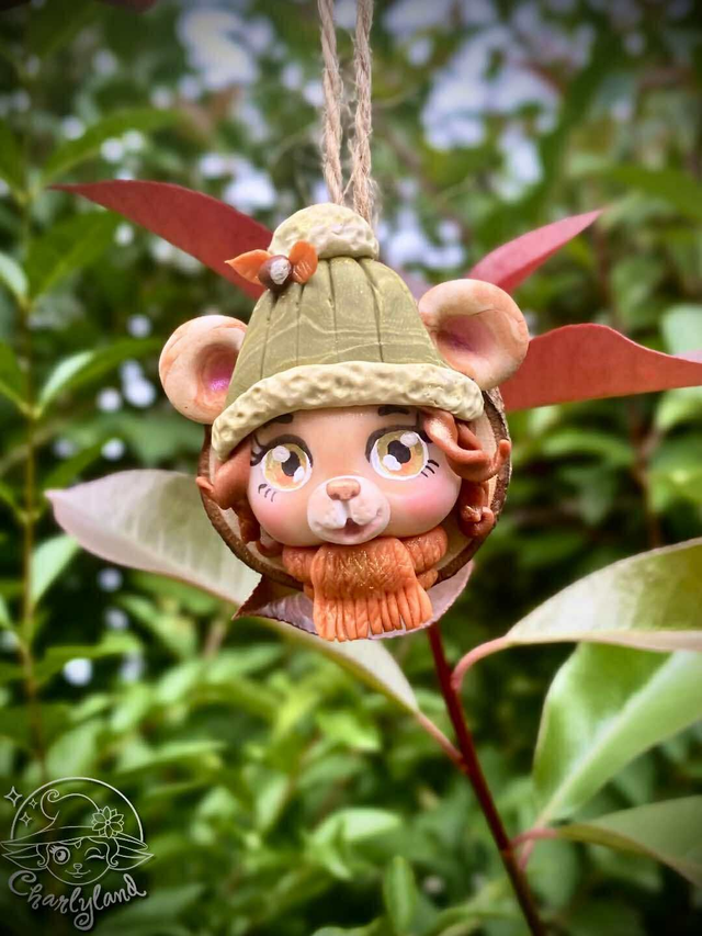 Souris d&#039;automne à suspendre