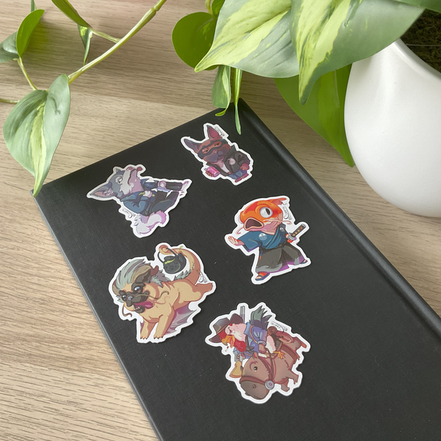 Pegatina - Sushi Sámurai