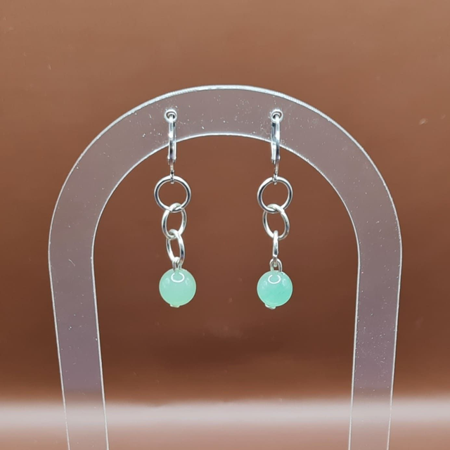Boucles Aventurine verte