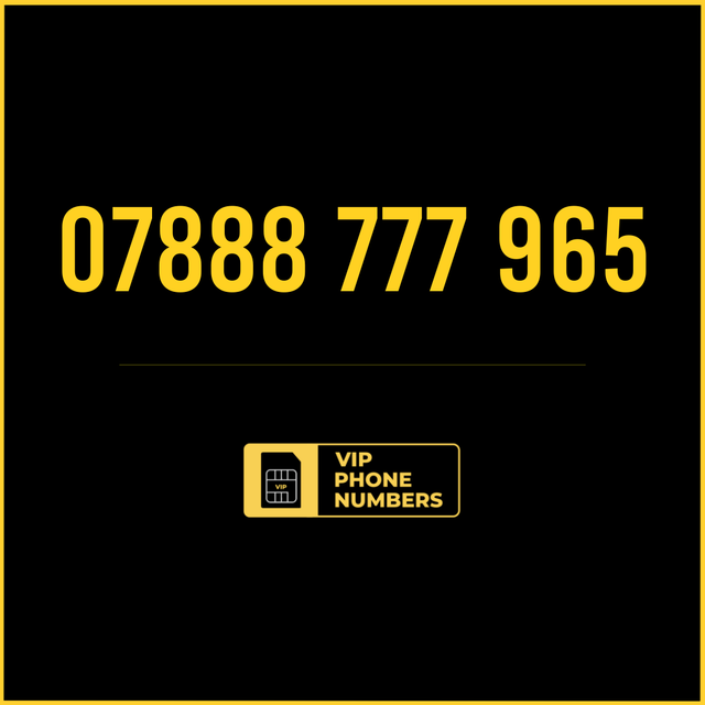 07888 777 965 - VIP Gold Phone Number 