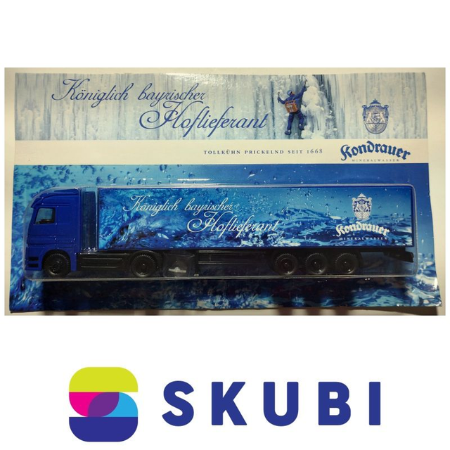 Reklamní kamion s návěsem MB ACTROS SZ - Kondrauer - Königlich Bayrischer Hoflieferant - model 1:87 H0
