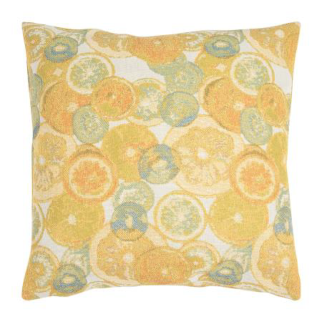 Kissenhülle FRUITS Zironenscheiben