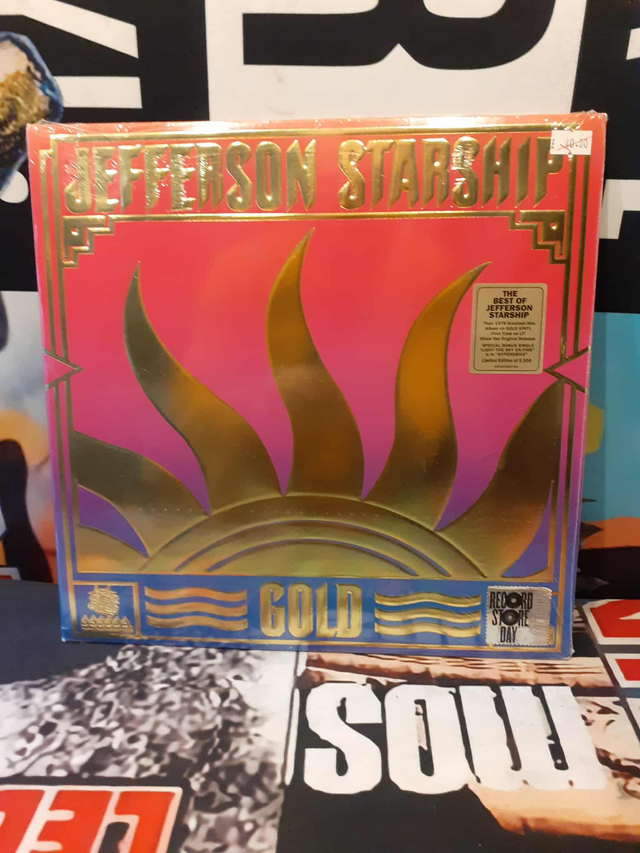 JEFFERSON STARSHIP GOLD VINYL