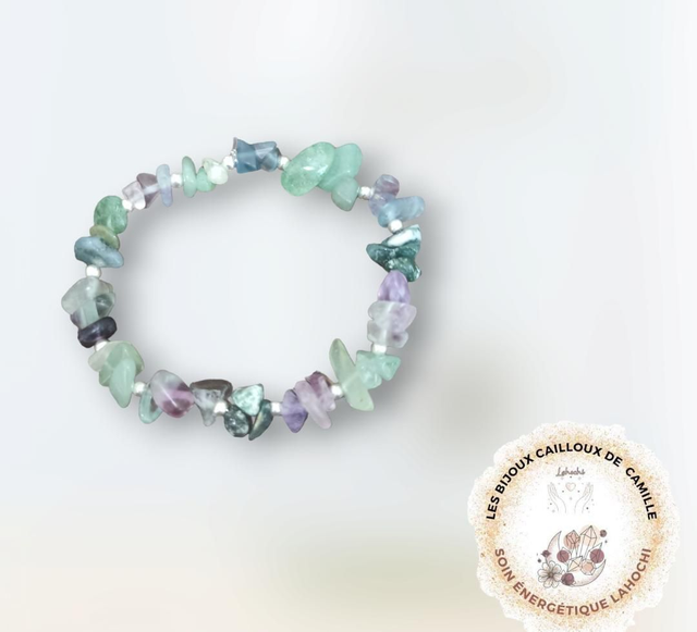 Bracelet Amour de soi Aventurine/ Jaspe Héliotrope/ Fluorite 