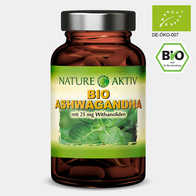 Nature Aktiv Bio Ashwagandha 90 Kapseln