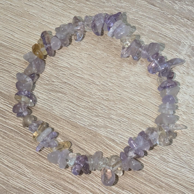 Bracelet "Amétrine" baroque BR-201