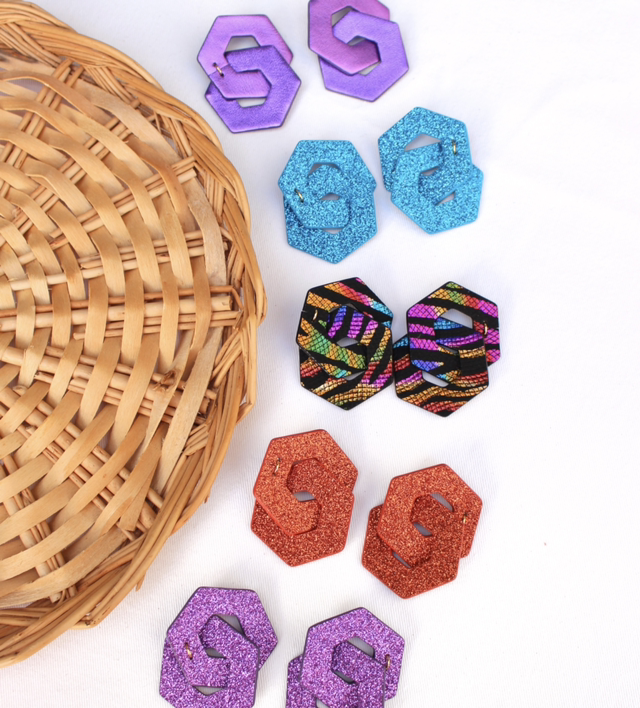 Astra • bleu pailleté