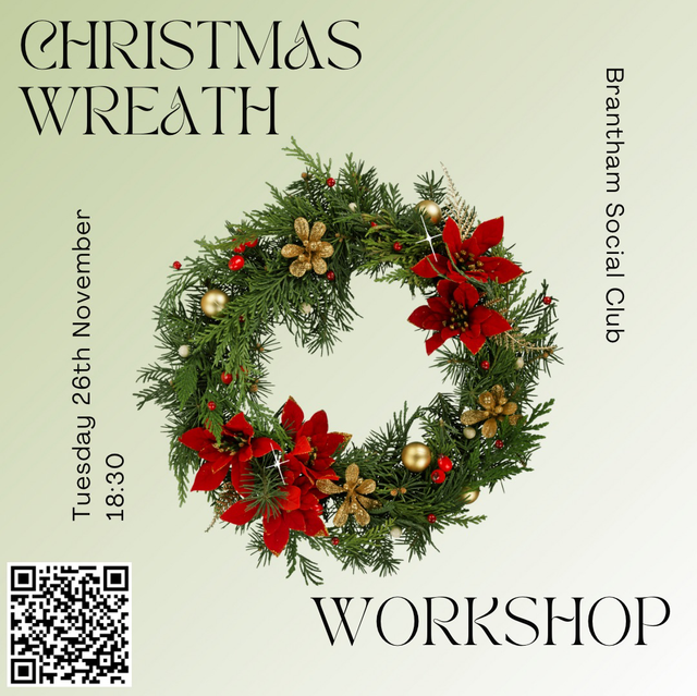 Wreath Making Workshop - Tuesday 26th November 2024
