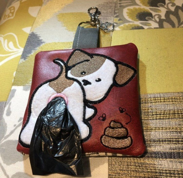 Dog Poo Bag Holder - various colours