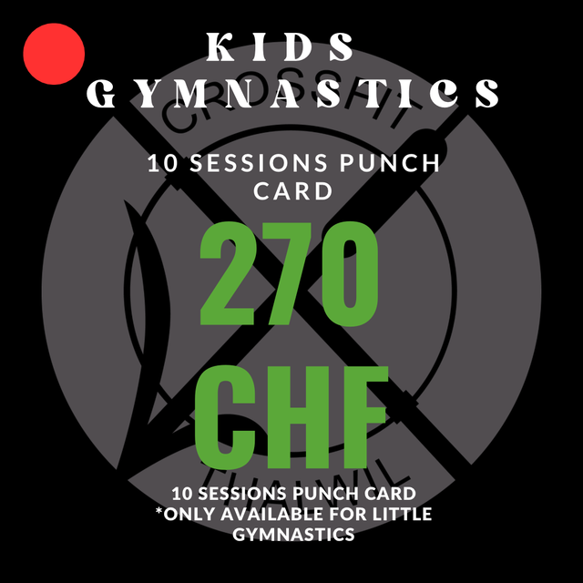 LittleGymn 10x Punch Card