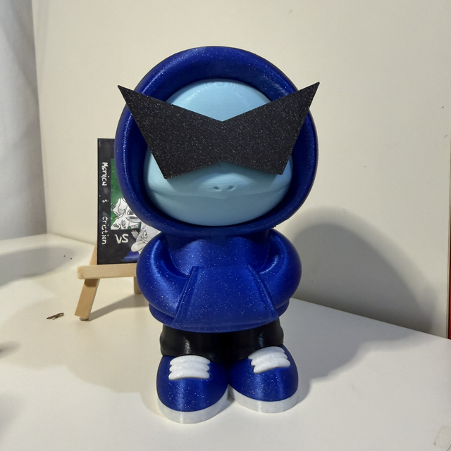 Fanart pla effetto multicolor o glitter