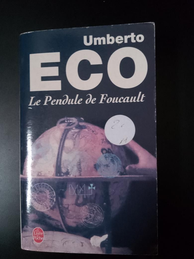 Le pendule de Foucault, Umberto Eco