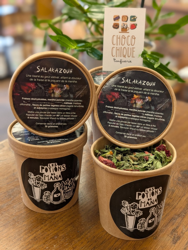 Tisane Salakazouh de "Les Potions de Mana"