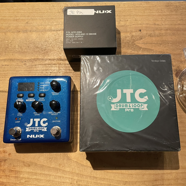 NUX JTC Drum + Loop PRO Dual Pedal (inc PSU) - Pre Owned