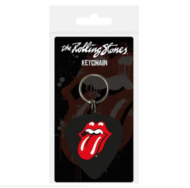 THE ROLLING STONES (PLECTRUM) PVC KEYCHAIN