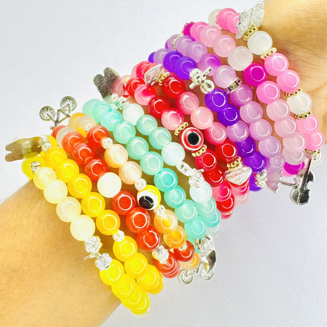 Bracelet 📿En Perles Verre 