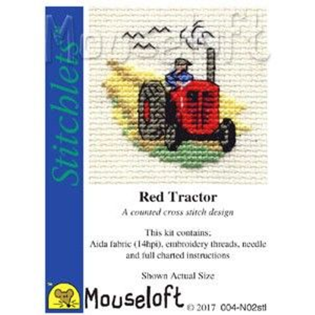 Mouseloft Red Tractor 004-N02