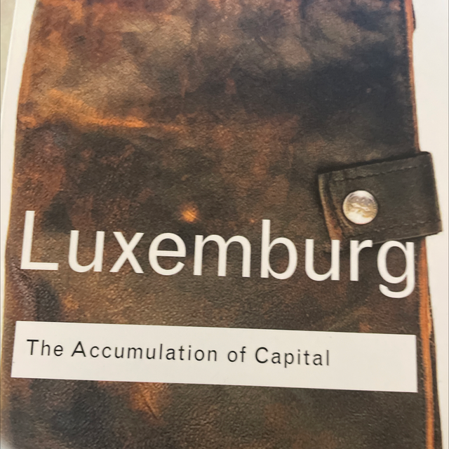 Accumulation Of Capital Rosa Luxemburg
