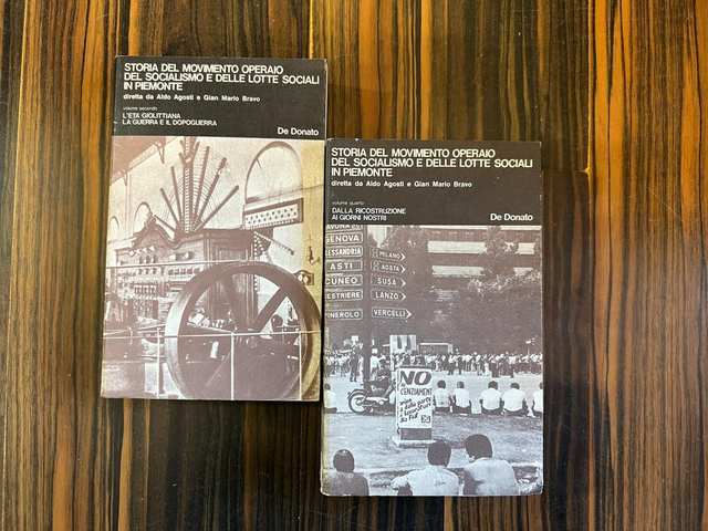 De Donato - Storia del movimento operaio del socialismo e delle lotte sociali in Piemonte (De Donato editore, 1979) Vol. II / IV
