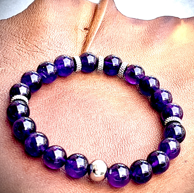 Bracelet en Améthyste