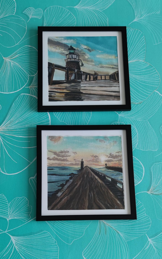 Lot de deux cadres &quot;angles de vue&quot;