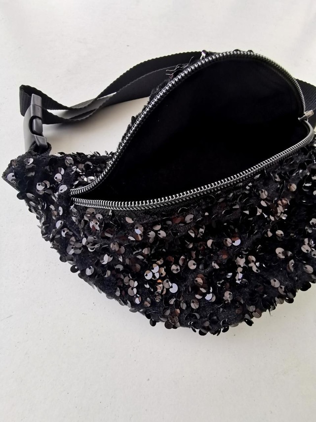 Banane BILLY sequin noir