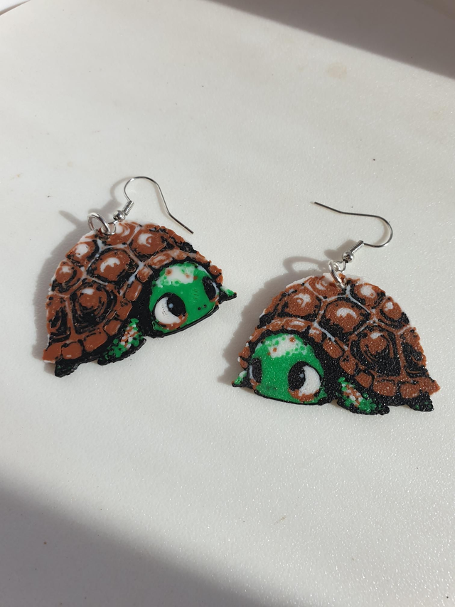 Boucle d'oreilles tortues cute