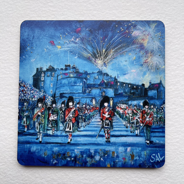 Coaster- Edinburgh Castle Tattoo