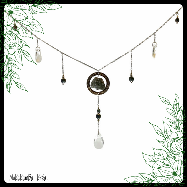 Attrape-soleil horizontale, pierre brute 