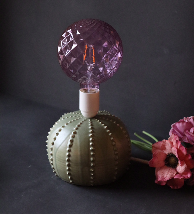 Ceramic Cactus Lamp, Table Lamp, unique, LED E27, handmade ceramics