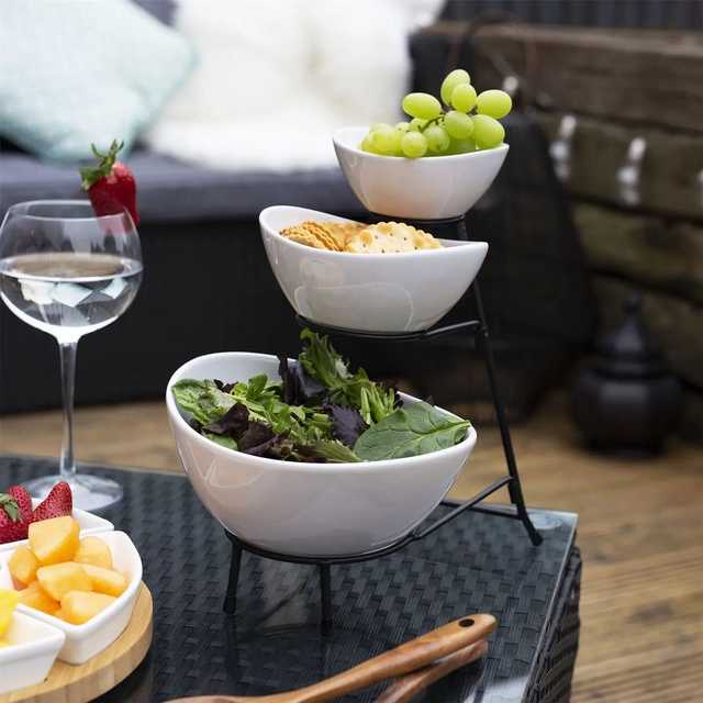 3 Tier Serving Set Bowls |