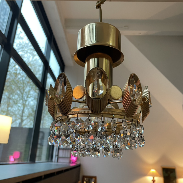 Vintage Palwa small chandelier
