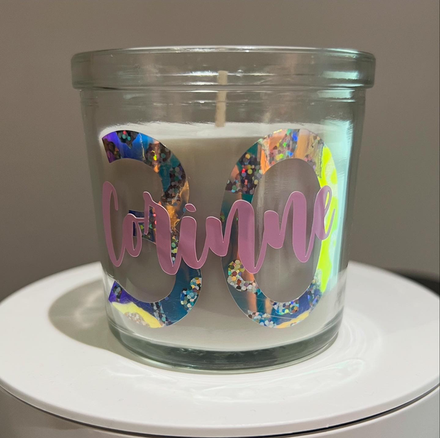 Name and age candle