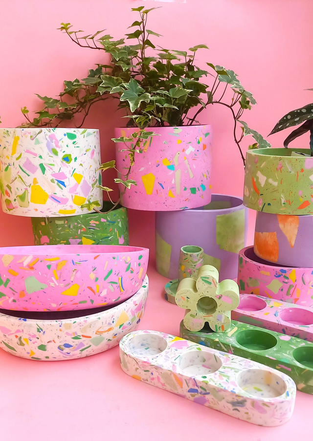 8.03. - Warsztaty, duża forma, lastryko i marmurek, technika dowolna