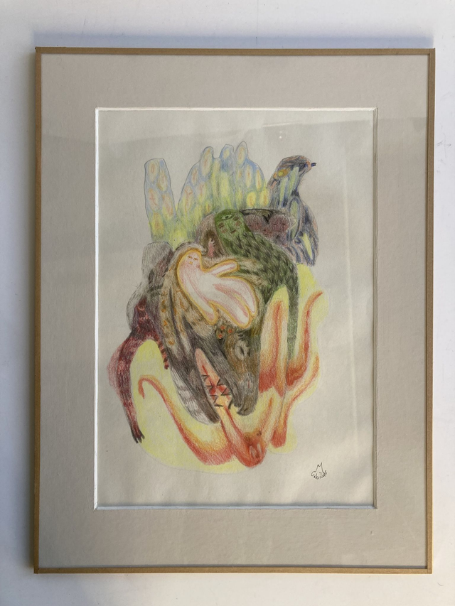 Renaître par les flammes encadrés