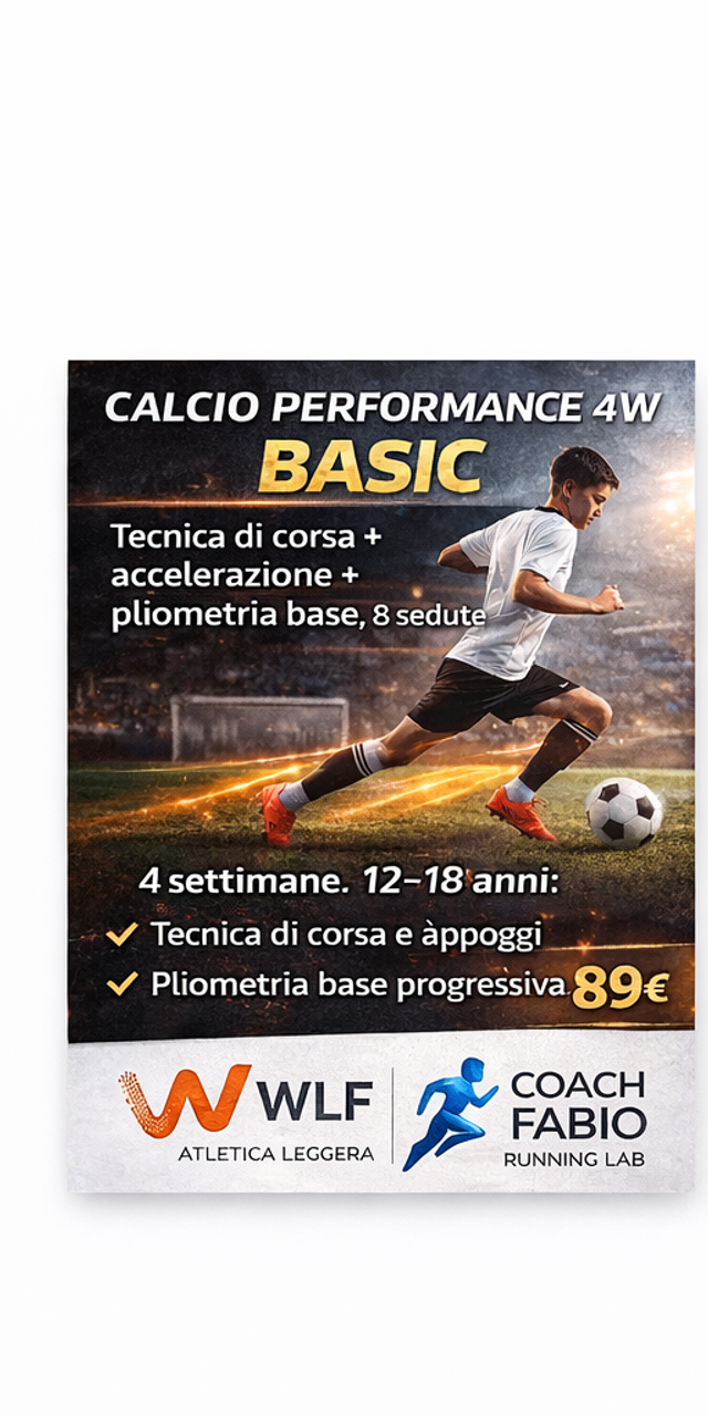 CALCIO PERFORMANCE 4W BASIC (12–18 anni)