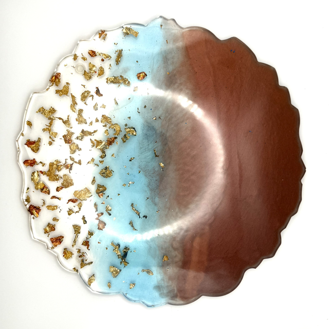 Plateau nuancé 25cm de diamètre 