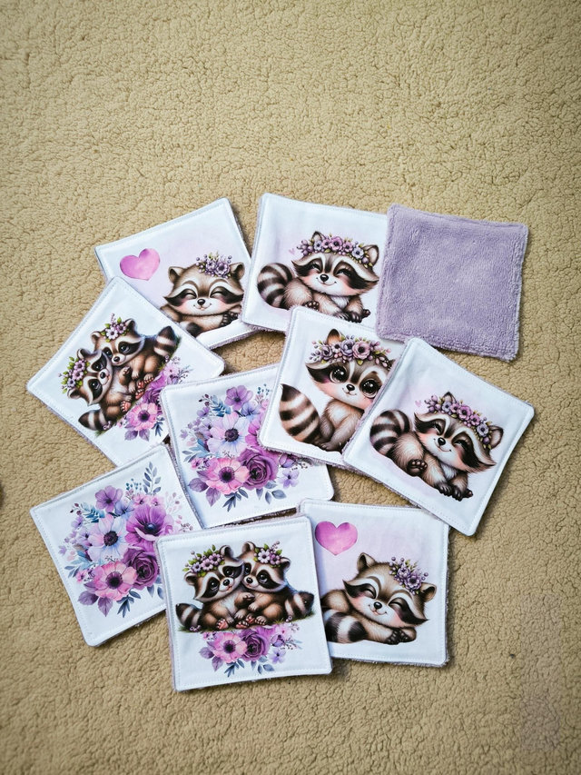 10 lingettes raton-laveur 