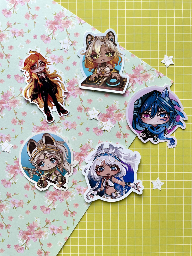 Natlan Genshin Impact Sticker