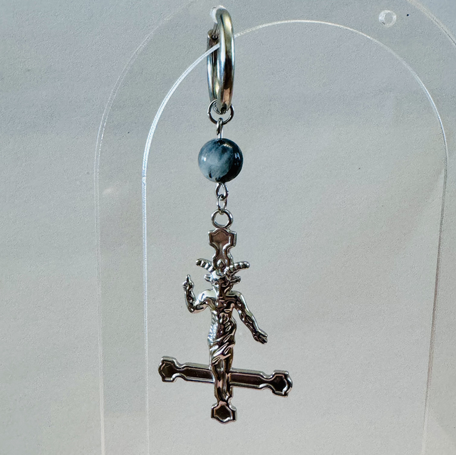 Mono-boucle INDÉPENDANCE quartz tourmaline 