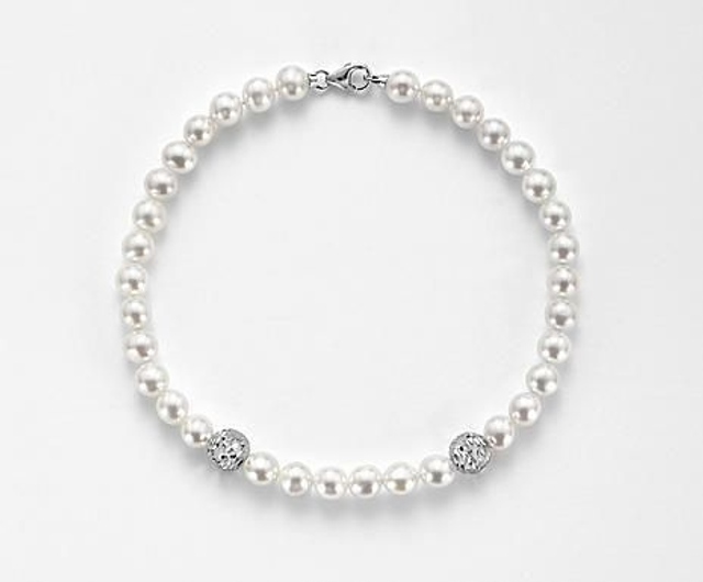 Bracciale Mikiko in Oro 18 Kt con Perle