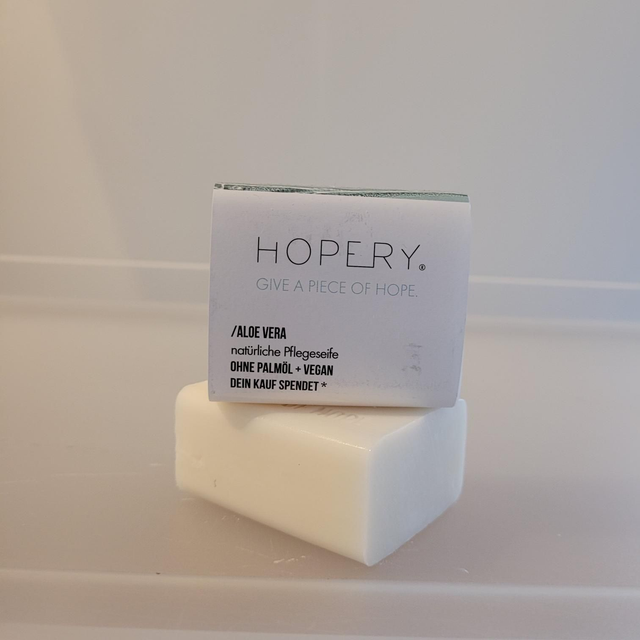 Vegane Naturseife ohne Palmöl von HOPERY