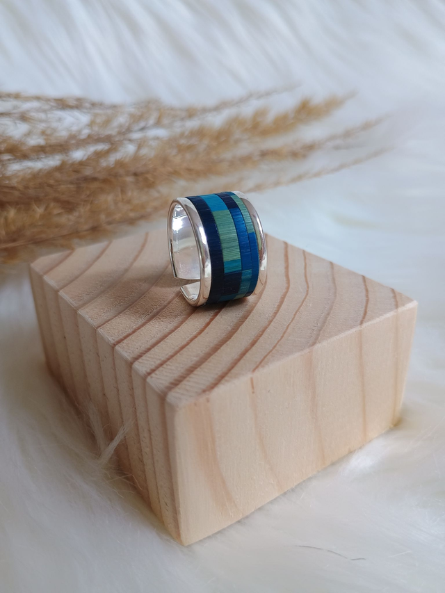 Bague LARGE Mosaïque